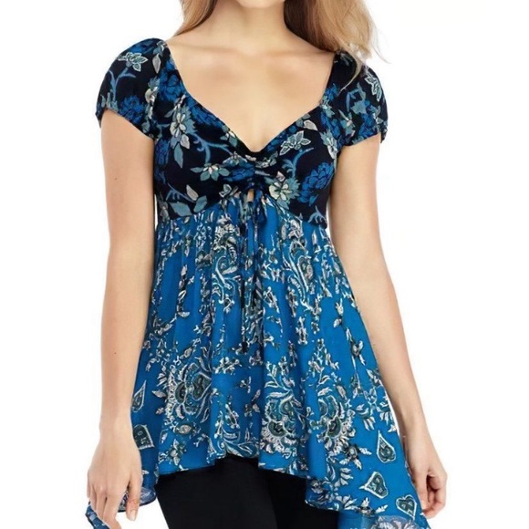 Free People Tops - NWT Free People Baby Doll Top size small